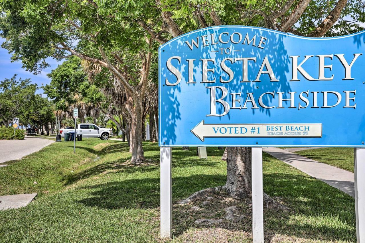 Siesta Key Village Studio On Canal Near Beach Sarasota Bagian luar foto